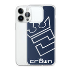 CROWN BIG TIME NAVY Clear Case for iPhone®