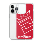 CROWN BIG TIME RED Clear Case for iPhone®