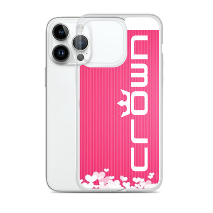 CROWN PINK LOVE iPhone Case