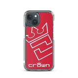 CROWN BIG TIME RED Clear Case for iPhone®