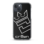 CROWN BIG TIME BLACK Clear Case for iPhone®