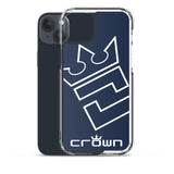 CROWN BIG TIME NAVY Clear Case for iPhone®