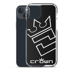 CROWN BIG TIME BLACK Clear Case for iPhone®