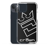 CROWN BIG TIME BLACK Clear Case for iPhone®