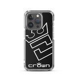 CROWN BIG TIME BLACK Clear Case for iPhone®