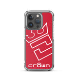 CROWN BIG TIME RED Clear Case for iPhone®