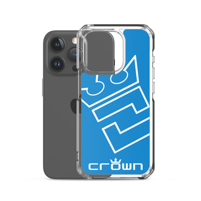 CROWN BIG TIME BLUE Clear Case for iPhone®