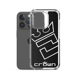 CROWN BIG TIME BLACK Clear Case for iPhone®