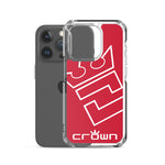 CROWN BIG TIME RED Clear Case for iPhone®