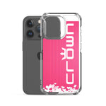 CROWN PINK LOVE iPhone Case