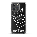 CROWN BIG TIME BLACK Clear Case for iPhone®