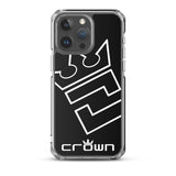 CROWN BIG TIME BLACK Clear Case for iPhone®