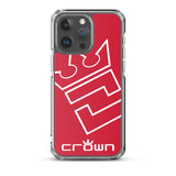 CROWN BIG TIME RED Clear Case for iPhone®