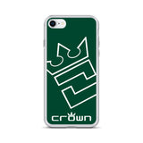 CROWN BIG TIME GREEN Clear Case for iPhone®