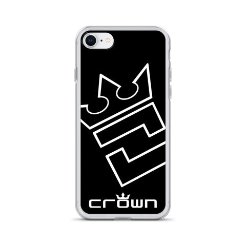 CROWN BIG TIME BLACK Clear Case for iPhone®