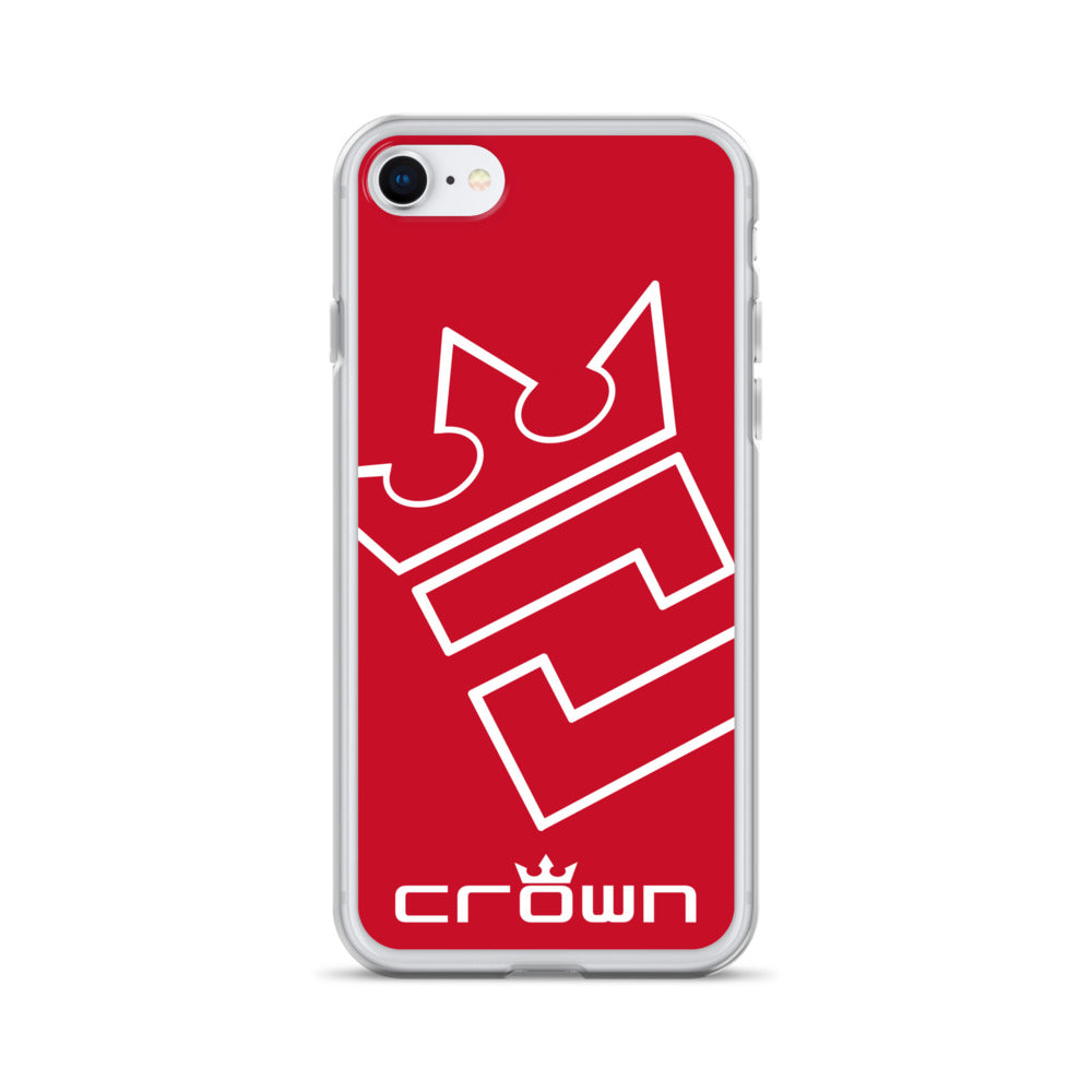 CROWN BIG TIME RED Clear Case for iPhone®