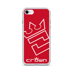 CROWN BIG TIME RED Clear Case for iPhone®