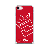 CROWN BIG TIME RED Clear Case for iPhone®