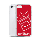 CROWN BIG TIME RED Clear Case for iPhone®