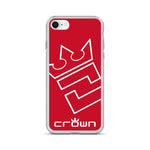 CROWN BIG TIME RED Clear Case for iPhone®