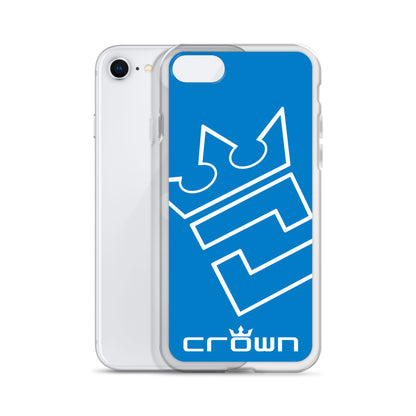 CROWN BIG TIME BLUE Clear Case for iPhone®