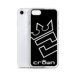 CROWN BIG TIME BLACK Clear Case for iPhone®