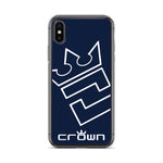 CROWN BIG TIME NAVY Clear Case for iPhone®