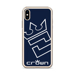 CROWN BIG TIME NAVY Clear Case for iPhone®