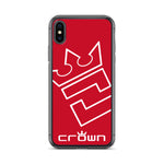 CROWN BIG TIME RED Clear Case for iPhone®