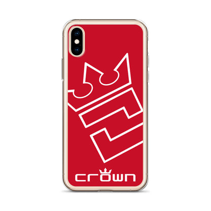 CROWN BIG TIME RED Clear Case for iPhone®
