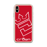 CROWN BIG TIME RED Clear Case for iPhone®