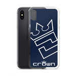 CROWN BIG TIME NAVY Clear Case for iPhone®