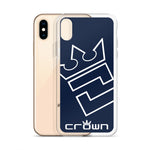 CROWN BIG TIME NAVY Clear Case for iPhone®