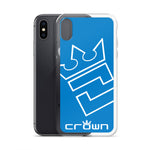 CROWN BIG TIME BLUE Clear Case for iPhone®