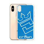 CROWN BIG TIME BLUE Clear Case for iPhone®