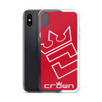 CROWN BIG TIME RED Clear Case for iPhone®