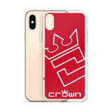 CROWN BIG TIME RED Clear Case for iPhone®