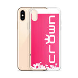 CROWN PINK LOVE iPhone Case