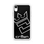 CROWN BIG TIME BLACK Clear Case for iPhone®