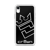 CROWN BIG TIME BLACK Clear Case for iPhone®