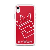 CROWN BIG TIME RED Clear Case for iPhone®