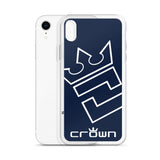 CROWN BIG TIME NAVY Clear Case for iPhone®