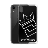 CROWN BIG TIME BLACK Clear Case for iPhone®