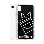 CROWN BIG TIME BLACK Clear Case for iPhone®