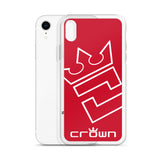 CROWN BIG TIME RED Clear Case for iPhone®