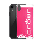 CROWN PINK LOVE iPhone Case