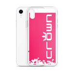 CROWN PINK LOVE iPhone Case