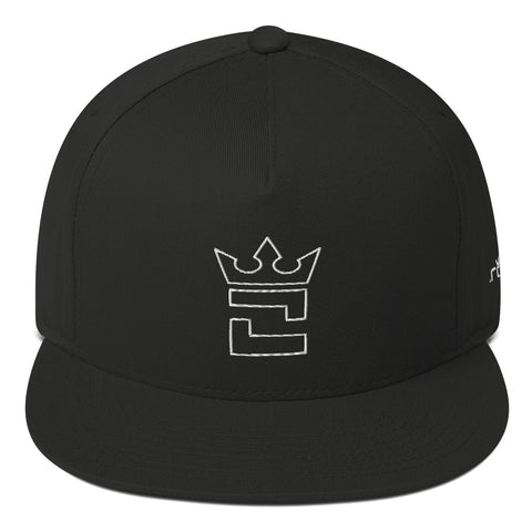 CROWN EMBLEM Flat Bill Cap