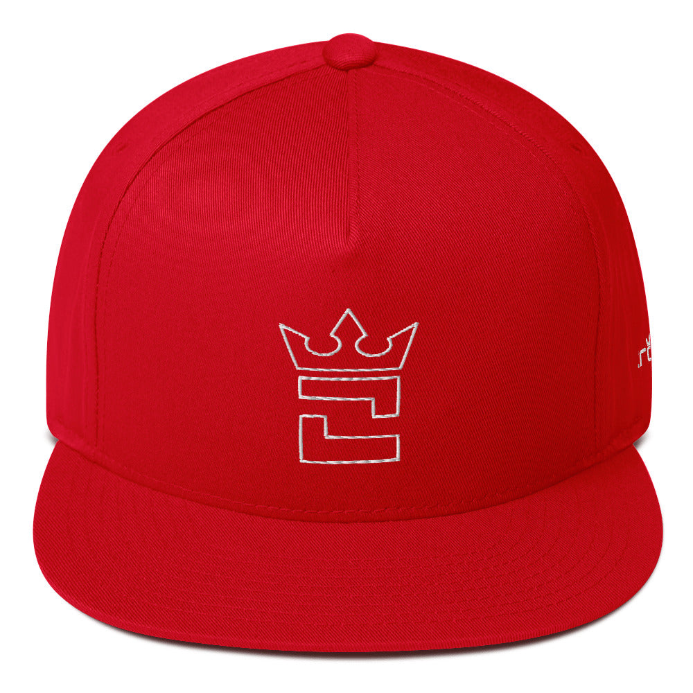 CROWN EMBLEM Flat Bill Cap