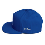 CROWN EMBLEM Flat Bill Cap